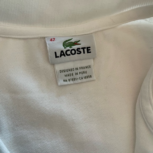 Lacoste woman’s polos size M both - Picture 3 of 3